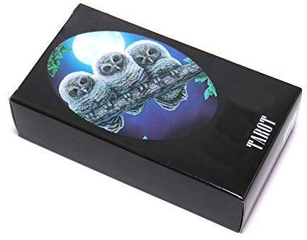 XINQIAN Tarot Spielzeug 78pcs 2020 Familiars Tarot Karten Deck Englisch Spanisch Französisch Deutsch Version Mysterious Animal Magic Divination Kartenspiel