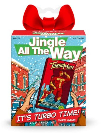 Funko 56976 Signature Games: Disney-Jingle All The Way Card Game