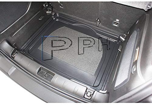 X & Z PPH – Bandeja para maletero para Jeep Renegade SUV de año de fabricación 09.2014 – 06.2018 modelos sin suelo variable