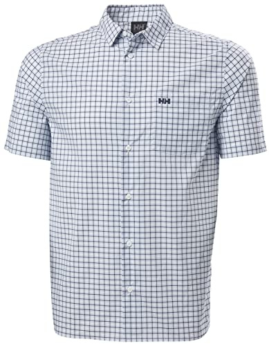 Helly Hansen Herren Fjord QD SS Shirt 2.0, Weiß, XL