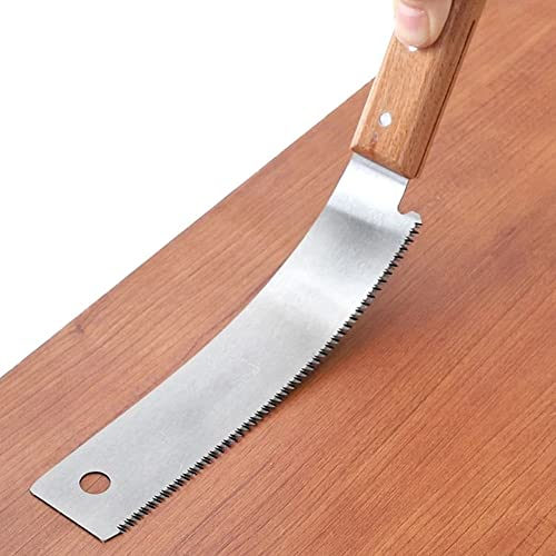 handsäge,dübelsäge,japansäge fafeicy kleine handsäge Holzhandsäge, Sk5 Kohlenstoffstahl Kleiner Holzgriff Genaue Haushaltsholzbearbeitung Bündig Schneiden Trim Werkzeug 12 Zoll