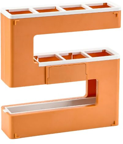 Anawakia Porte-parapluie mural - Adsorption pour couloir, maison et bureau - Orange