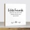 ARTLAND Holzbilder Mini Deko Poster Fotodruck auf Holz mit Spruch 15x15x2 cm zum Hinstellen/Aufhängen Genschenk-Idee Freundschaft Aufsteller Geburstag Freund-in Geschenk Echte Freunde U4CM