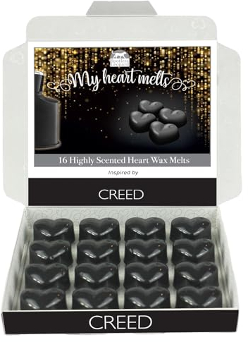 Creed Duftwachswürfel - Duftwachs für Duftlampe Teelicht & Elektrisch, Wax Melts aus Sojawachs, Vegan & Tierfreundlich, Raumduft Duft Wachs Aromatherapie Entspannung Geschenk für Frauen