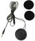 Jadeshay Interfono Moto Bluetooth, Cuffie per Caschi da Moto Bluetooth Headset, Cuffie per Casco da Moto Cuffie Altoparlanti Supporto per Chiamate in Vivavoce Cuffie Anti-interferenza (Nero)