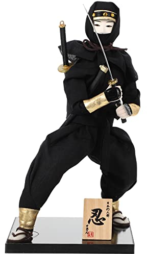 LUOZZY Japanische Figur Desktop Ornamente Japanische Samurai Statue Dekorative Puppe Ornament