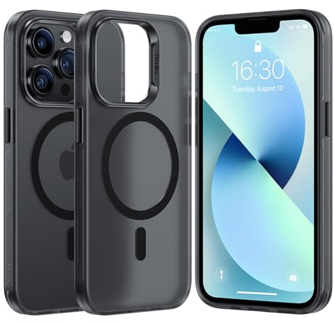 BENKS iPhone 13 Pro Max Magnetischer Hülle [Kompatibel für Magsafe] SGS Stoßfest Schutz der Militärqualität Handyhülle Durchscheinend Mattes Schlanke Glatt Hülle für iPhone 13 Pro Max 6.7 '' 2021