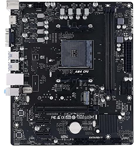 SIMPLETEK – AMD B550 Micro-ATX Socket Motherboard | RYZEN 3 5 7 9 MAX 64GB | 1X SLOT M.2 PCIE 3.0 | DDR4