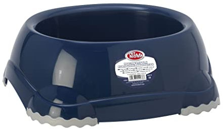 Bol antidérapant pour Chien 2000ml, Bleu Marine, P-EUROBOWL-INNO-2200-BL