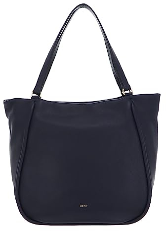 Abro Leather Dalia Shopper Willow Navy