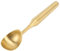 Ice Cream Scoop,Anti Freeze Ice Cream Spoons Ice Cream Dipper Stainless Steel Cookie Scoops for Baking Cookie Dough Spoon Watermelon Fruit Melon Baller(Gold)