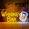 LUCUNSTAR Whiskey Bar Enseigne au néon LED pour décoration murale, panneau lumineux pour la maison, bar, chariot, restaurant, homme, cave, bière, café, bistro, club, décoration de fête, cadeau