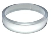 Clear Shrink Bands - Fits Round Plastic Soup/Deli Containers Sizes 8-32 Ounces (Pack of 250 Pieces) By ProPac & Seal