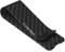 T-carbon Echte Kohlefaser Geldklammer Tragbare einfache Geldscheinklammer Geldklammer für Männer Carbon Fiber Money Clip Kreditkartenetui Banknotenetui Namenskartenetui Mattes Schwarz