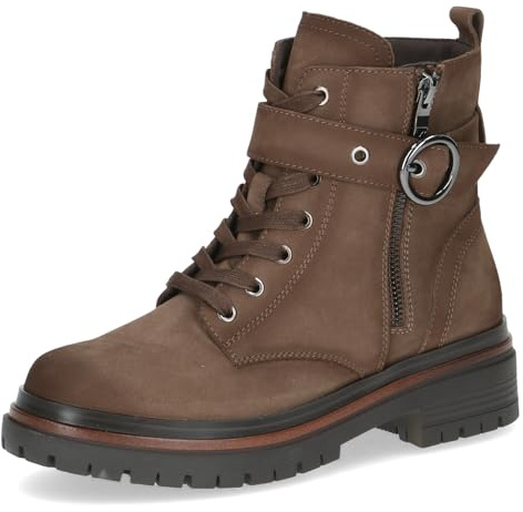 CAPRICE Damen Stiefeletten aus Leder mit Schnalle