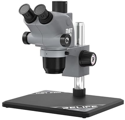 Relife RL-M6T Pro-B11 Trinocular HD Stereo Microscope