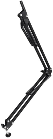 Fockety 700 Mm Mikroskop Gelenkarmständer, ähm 360 ° Verstellbarer Arm und 50 Mm Objektivring, C - Objektivhalterklemme, Elektronischer Löteparaturständer für Kameraobjektive