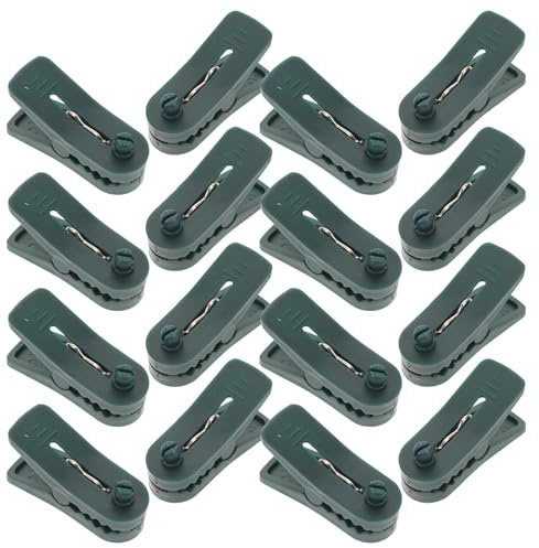 VALICLUD 30stücke Kunststoff-kerzenhalter-Clips Zum Anklipsen Weihnachtsbaum-kerzenständer Weihnachts-kerzenhalter-Klemmen Ersatz-kerzenständerklammern Für Adventskränze Und Feiertagsdekora