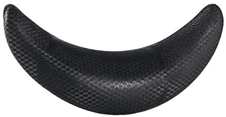 Healifty Shampooing Bowl en Caoutchouc pour cheveux Noir