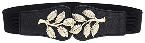 Oyccen Elegante Cinturón de Cintura Ancho para Mujer Pretina Elástico Banda de Cintura para Vestido