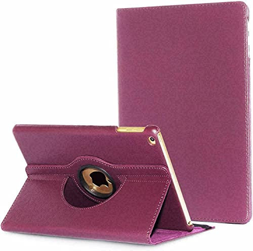 KAV Funda inteligente para Samsung Galaxy Tab A7 Lite (T-220/T225) | Funda de piel premium 360 giratoria de 8,7 pulgadas con soporte ajustable plegable para tablet de liberación 2021 (púrpura)