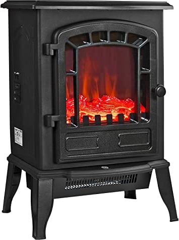 Elektrokamin Kamin Kaminofen Ofen Feuer Kaminfeuer elektrisch Heizung Heizlüfter 2000 W