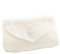 Generisch Brautbeutel Tasche Creme Ivory Brauttasche Spitze Glasperlen Kristall Handarbeit Taft, ca. 12 x 20 cm