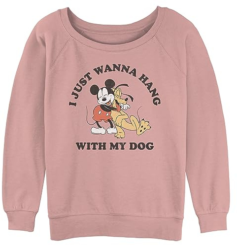 Disney Damen Mickey Dog Fill Lover T-Shirt (1er Pack)