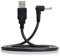 YC° CY USB 2.0 tipo A maschio ad angolo retto 3,5 x 1,35 mm DC 5 V spina di alimentazione connettore barilotto 90 gradi cavo di ricarica, HX-U2-111-RI-HX
