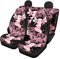 Belidome Pink Axolotl Kirschblüte 4er Set Sitzbezüge Schonbezüge Schonbezüge für Auto LKW SUV Vans, Einheitsgröße