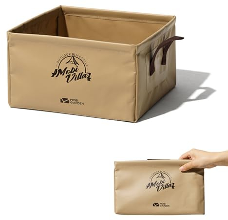 SansRealmL Faltschüssel Camping 13L,Faltbare Spülschüssel Waschschüssel Faltschüssel aus PVC für Reisen Outdoor For Travel, Fishing, Rinsing, Drinks Cooler Outdoor, Beer Cooler Garden
