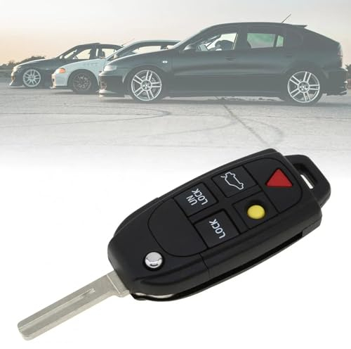 5 Knopf autoschlüssel gehäuse funkschlüssel schlüssel Punto Taste Smart Remote Key Shell Case Fob für Volvo S60 S80 V70 XC90