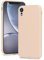 YATWIN Silicone Case for iPhone XR, Soft-Touch, Shockproof, DustProof, Antiskid Full Body Armour Phone Cover for Apple iPhone XR - Light Pink