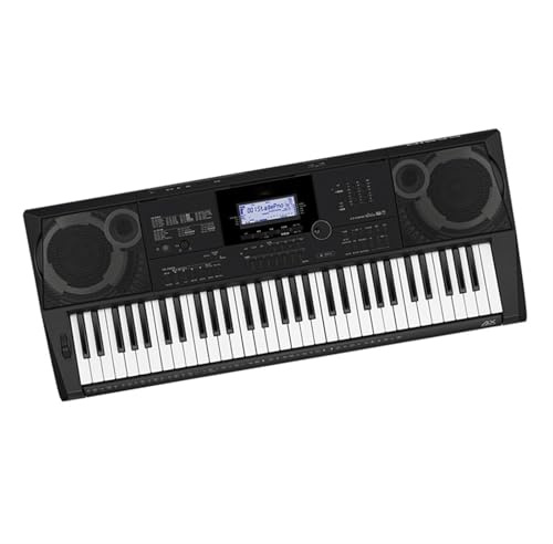 Adulti Tastiera Elettronica Tastiera Elettronica Portatile 61 Tasti Multitimbro Tastiera Elettronica Professionale Per Prestazioni Nere Con Supporto
