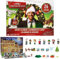 Christmas Vacation Adventskalender, 3D Weihnachts Countdown Kalender 24 Tage, National Lampoon's Christmas Vacation Weihnachtskalender 2024, 3D Adventskalender 2024 Kinder Frauen (3D Version)