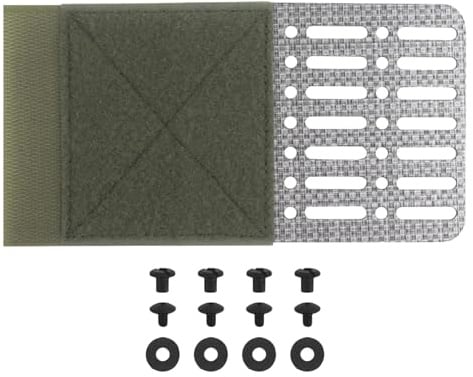 Vest Side Expander Panel, Mounting Vest Panel with Side Expander, Practical Vest Belt Extension for Quick-Access Storage, vielseitige Weste Extension Wing for Extra Gear, mehrfarbig, RG, Siehe