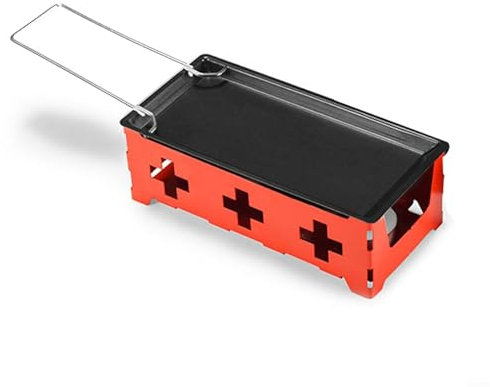 Ensemble de raclette à fromage facile à transporter, chauffage pratique aux bougies, profitez d'un maximum de bienfaits fromagers