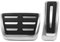 LHVHPKUKAN Auto Styling Edelstahl Punch-freies Pedal Modifizierte Gas Brems Pedal Fit for Audi A4L A4 B9 A5 2016-2019(at 2pcs for LHD)