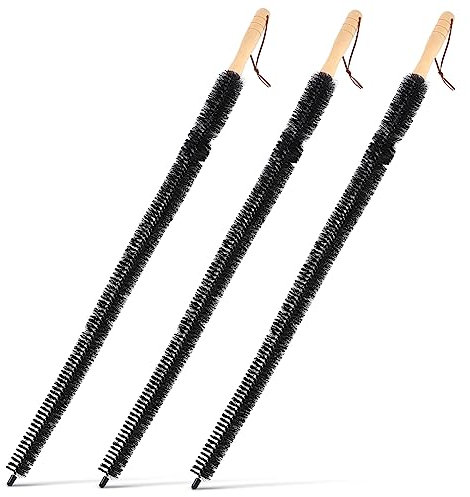 HOLIDYOYO 3pcs Cleaning Brush Long Handle Bristle for Radiator Dryer Lint Washing Machine Multipurpose Duster