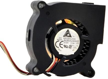ZHXOZYF For Delta 5015 Bub0524hhd 24V 0.18a ProjectorPrinter Three-Wire Fan