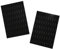 Gazechimp 2 Stück Pack Wellenreiter Kiteboard Pad - Footpad, Surfboard Traction Pads - Schwarz