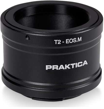 Praktica T2-EOS-M Spotting Scope Adapter for T2 to Canon EOS-M Mount