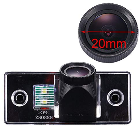 Neues Objektiv 170° Super Weitwinkel HD Farbe wasserdichte Nachtsicht Auto Rückfahrkamera für VW Touran Tiguan Touareg Passat Jetta Caddy Golf V T5 Seat Polo Beetle Bora Scirocco Sharan Skoda Fabia