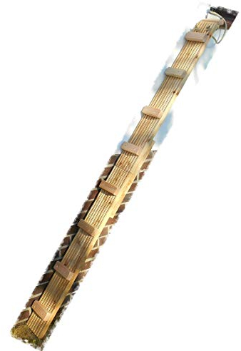 Jennys Tiershop 5 Meter! Katzenleiter Douglasie mit 4 Verbindungsstücken mit Klemme/Katzentreppe, Katzenmöbel (5e)