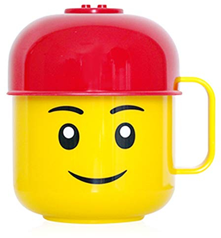 Oxford Figure Face Mug Tasse avec Casquette Rouge Tasse Jaune