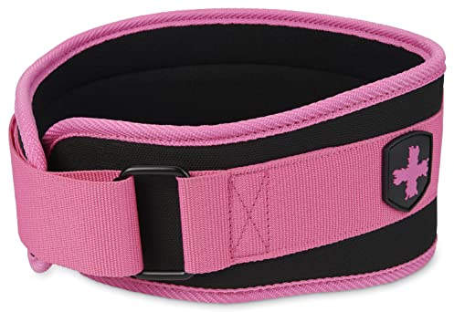 Harbinger Gewichthebergürtel mit Schaumstoffkern, 11,4 cm, Größe S, Rosa