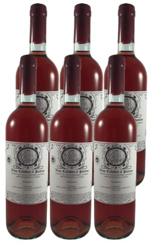 Vino Calabro il Puttino (Rosato I.G.P. Calabria, 12 bottiglie)