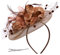 Damen Fascinator Hut Party Braut Mesh Kopfbedeckung Frauen Mädchen Haar Clip Accessoire Federn Blumen Kopfschmuck 20er Jahre Stirnband Elegant Klassisch Hochzeit Haarschmuck für Kirche Tea Cocktail