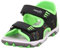Superfit Mike 3.0 Sandale, Noir/Vert Clair 0000, 33 EU