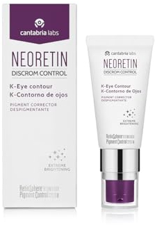 Cantabria Labs Cantabria Neoretin Discrom Control K-Contorno De Ojos Despigmentante 15 ML - Antiojeras despigmentante, descongestionante, anti-polución, 15 ML